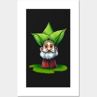 Plant Gnome Posters and Art